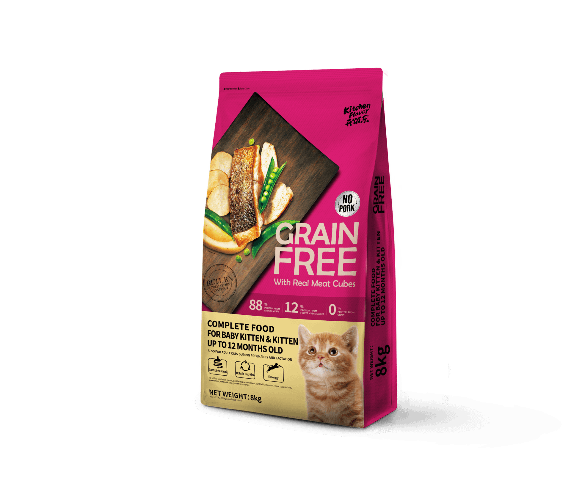 4.kitchen Flavor kitten 8kg